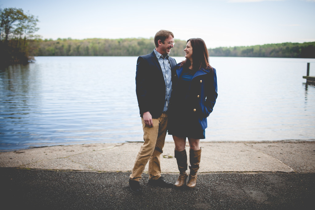 Engagement Photo Burke Lake Park