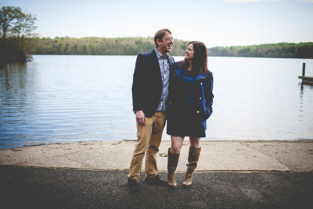 Engagement Photo Burke Lake Park