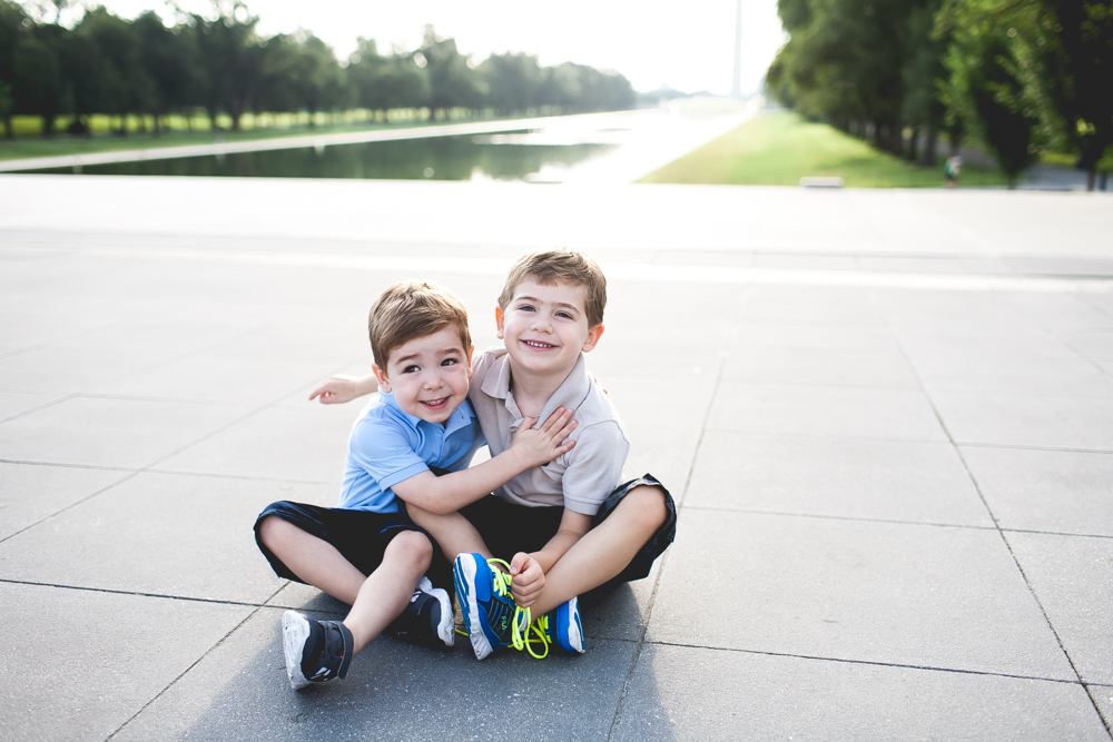 Washington Monument Family Portrait