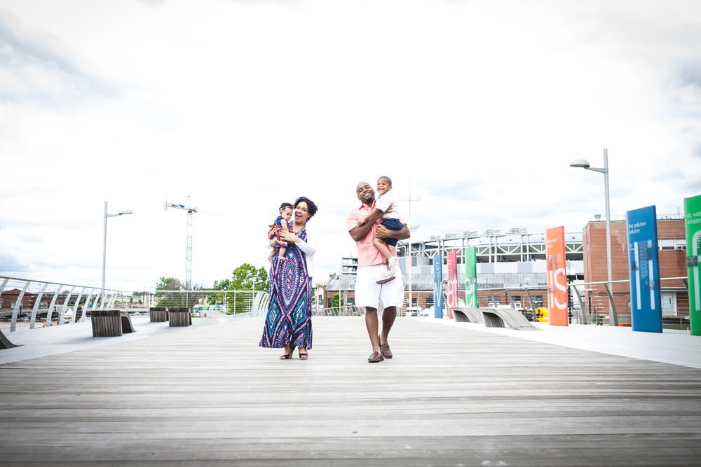 Yards Park Washington DC Family Portraits