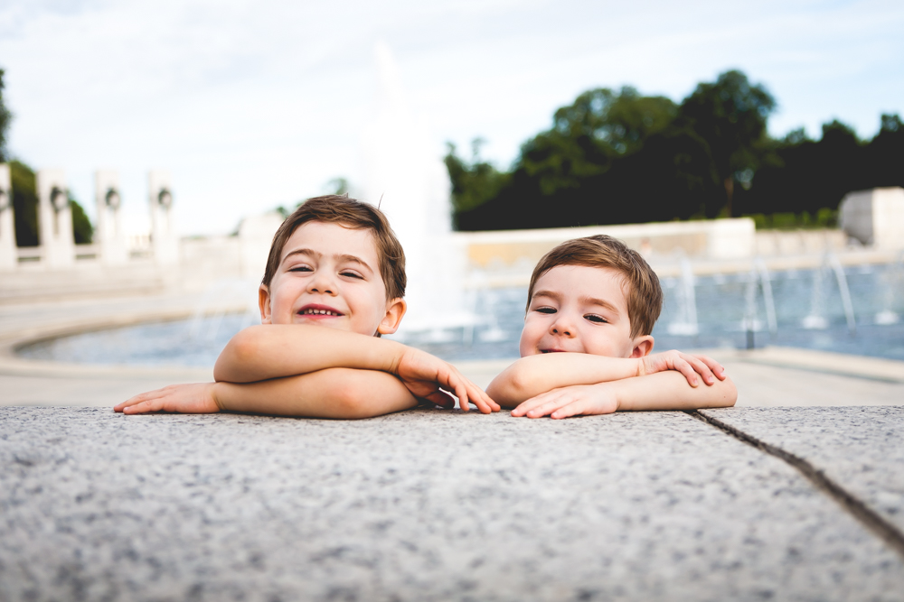 Washington Monument Family Portrait