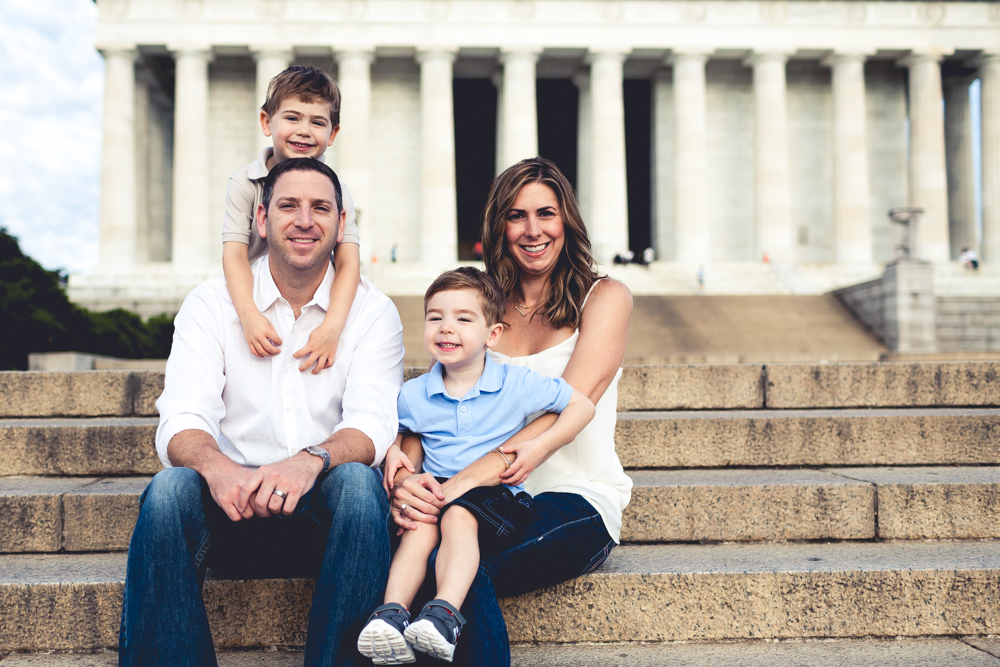 Washington Monument Family Portrait
