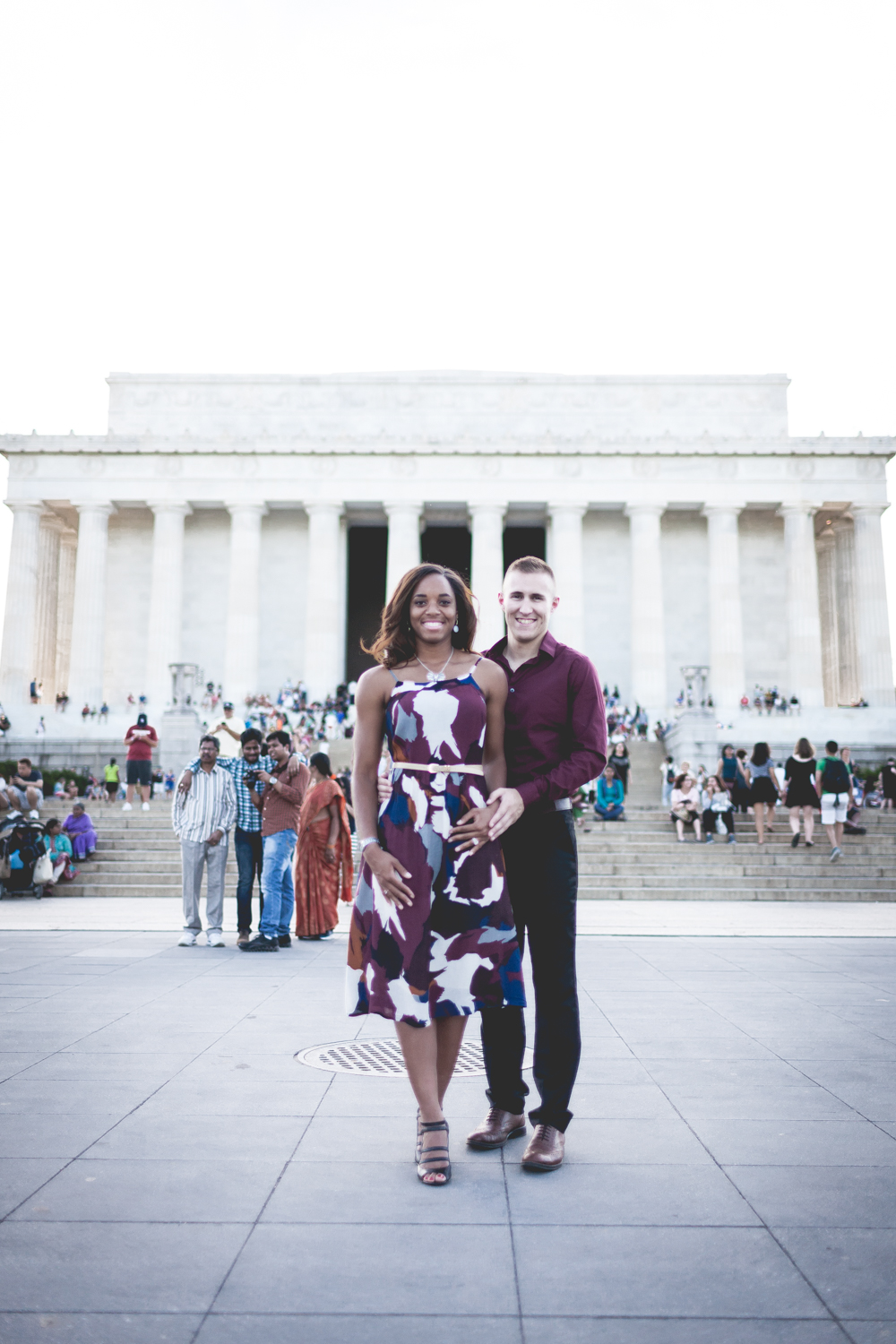 Lincoln Memorial Engagment Photography (5 of 7)