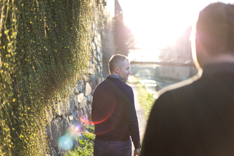 Georgetown Engagement Photo